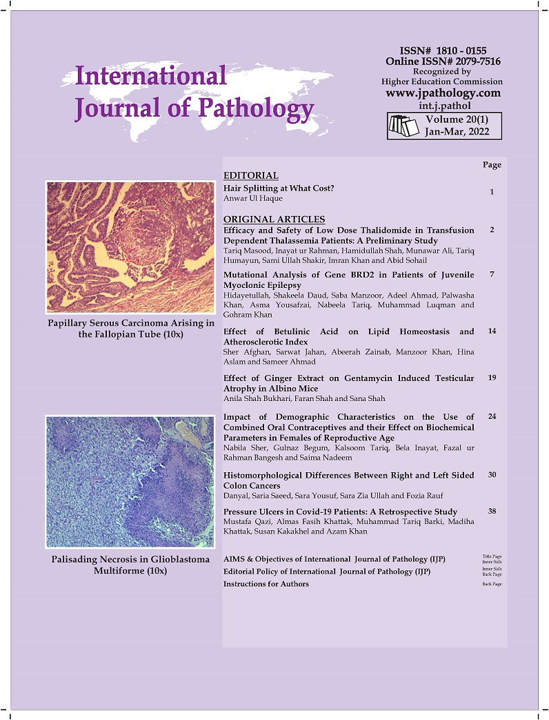View Volume.20, Issue-1 (Jan-Mar 2022)